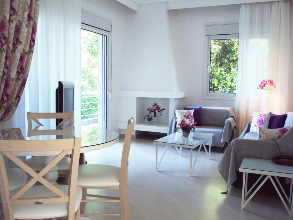 Villa Kiza Apartments Agía Triás Buitenkant foto